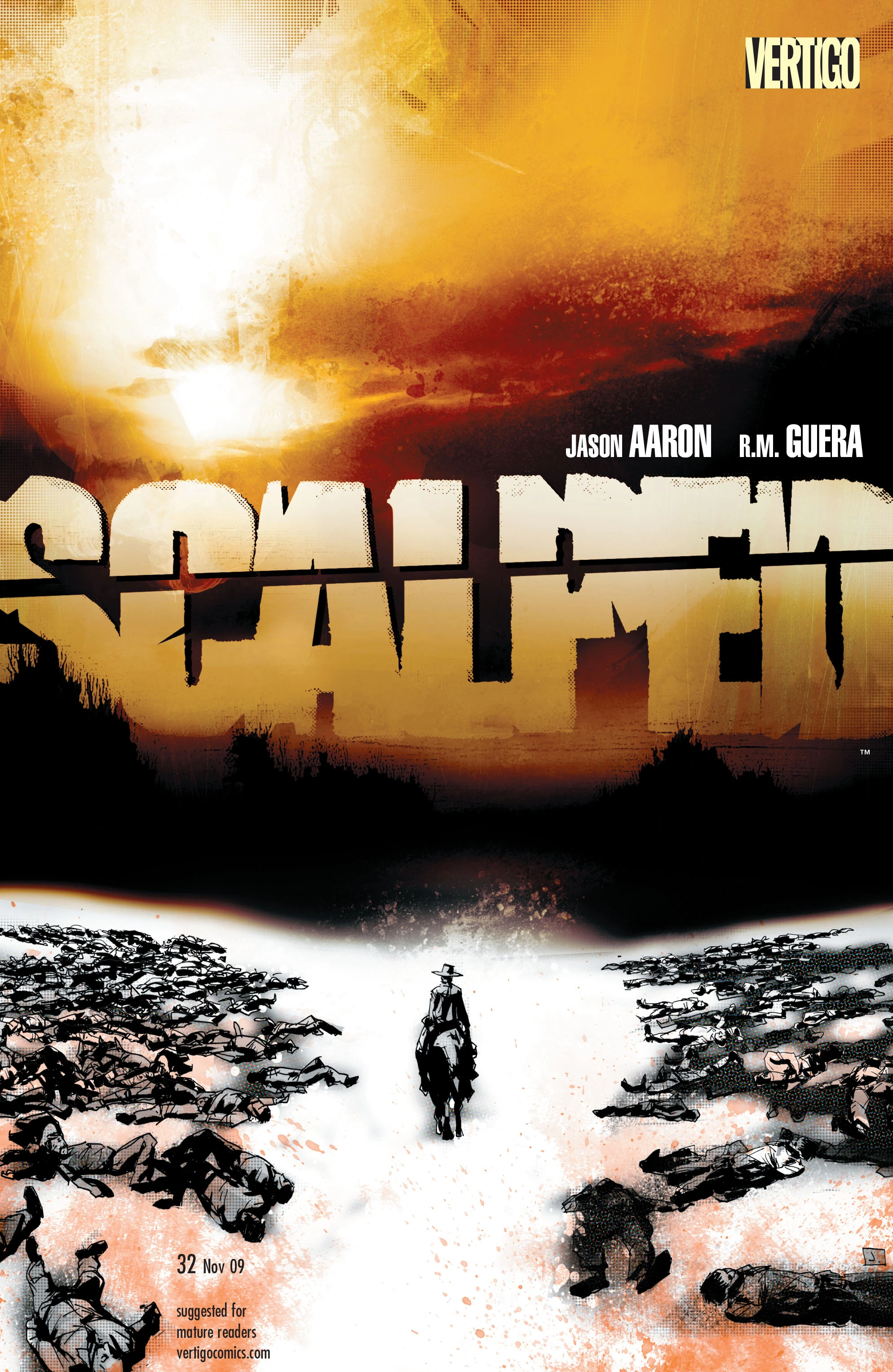 Scalped #32 (DC, 2009 — Cover A) cover